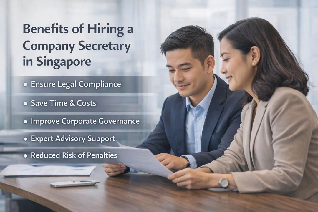 Benefits of Hiring a Company Secretary in Singapore