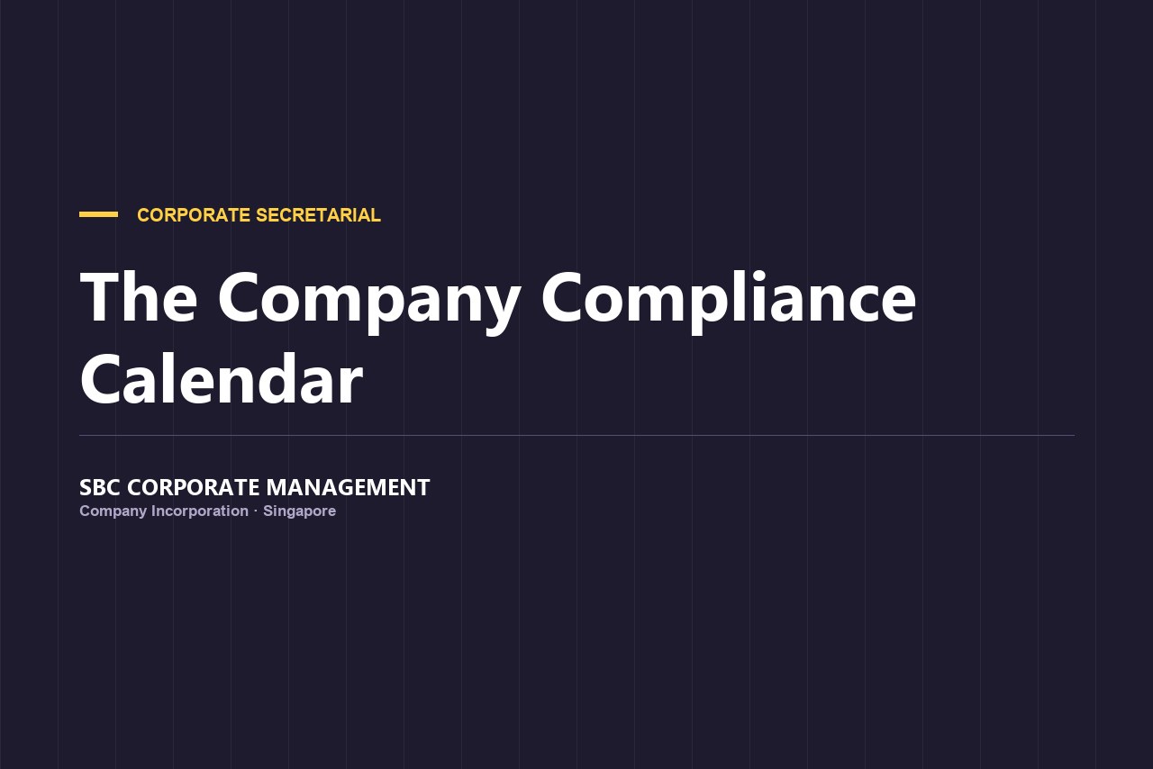 The Company Compliance Calendar