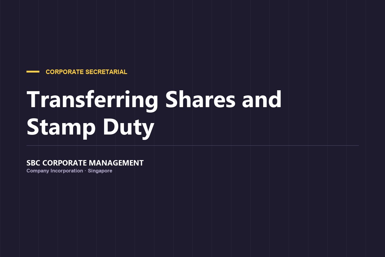 Transferring Shares and Stamp Duty